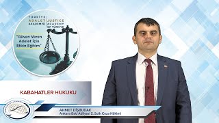 KABAHATLER HUKUKU  AHMET DİŞBUDAK [upl. by Waylen]