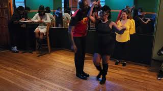 Kizomba Intro Workshop Constant Mothersil amp Rosana  Acoustik Garden Lounge  Mobali Na Ngai [upl. by Jemina]