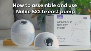 S32 Wearable Double Electric Breast Pump  Efficient amp Portable [upl. by Kerin]