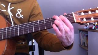 Titanium von David Guetta auf der Gitarre spielen  Tutorium [upl. by Aube69]