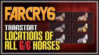 Far Cry 6 All Horse Locations [upl. by Aretha564]