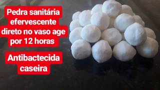 FAÇA PEDRA SANITÁRIA EFERVESCENTE DIRETO NO VASO COM 4 INGREDIENTES [upl. by Warchaw]