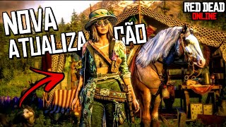 CHEGOU ATUALIZAÇÃO DE JANEIRO PARA RED DEAD REDEMPTION 2 ONLINE [upl. by Leterg]