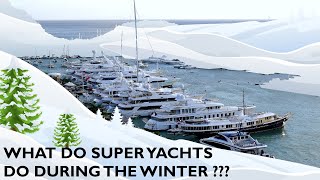 Working On A Super Yacht In Winter  Yacht Crew Life Whilst There Are No Guests On Board [upl. by Rodge152]