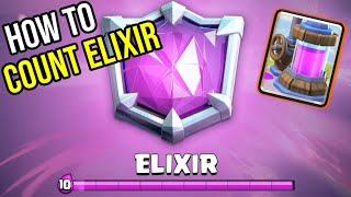 TIPS amp TRICKS How To Count Elixir In Clash Royale 2024 [upl. by Fernandina286]