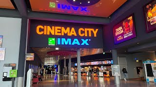 IMAX Theater in Cinema City Zakopianka Krakow Poland [upl. by Elakram]