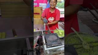 Sweet Coconut Crepes  Thai Street Food shorts [upl. by Cacia]