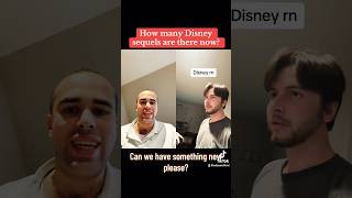 How many Disney sequels are there now tiktok youtubeshorts movies sequels pixar animation [upl. by Nelli]