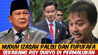 NUDUH IZASAH PALSU DAN FUFUFAFA  SEKARANG ROY SURYO DI PERMALUKAN [upl. by Fitz]