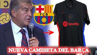 🚨La nueva camiseta✅ de visitante del Barça🔴🔵 202425👀 [upl. by Purpura]