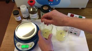 Pectinase enzyme making apple juice [upl. by Pantheas132]