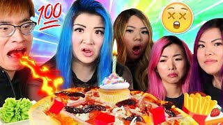 Mystery Pizza Challenge w KREW [upl. by Akemak]