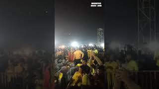 Dancing💃in Yuva dasara mysore 2024 mysore dasara Kannada song in dasara  Kanadigaru  full croud [upl. by Reviel]