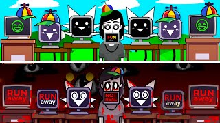 Incredibox Sprunki Vs Incredibox Sprunki Mix Vs Sprunki Remaster Vs Sprunki Mr Fun Computers [upl. by Tomkiel178]