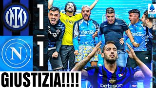 😝 GIUSTIZIA INTER 11 NAPOLI  LIVE REACTION NAPOLETANI HD [upl. by Niriam404]