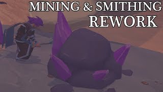 Runescape 3  Mining And Smithing Rework Overview [upl. by Dopp]