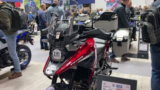 2024 Suzuki VStrom 1050 Tour Red  Motorcycle Live 2023 [upl. by Magas]