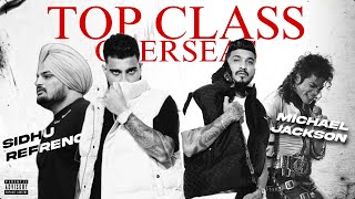 TOP CLASS  OVERSEAS LYRICS BREAKDOWN Hindi  Karan Aujla X DIVINE [upl. by Zerimar247]