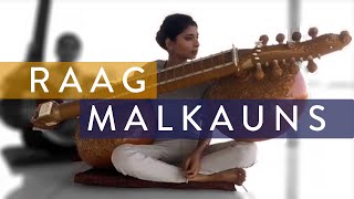 Raag Malkauns  Madhuvanti Pal  Rudra Veena [upl. by Eceirehs]