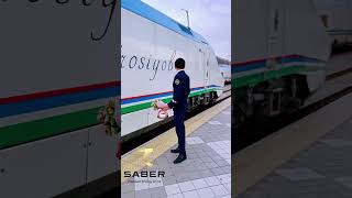 High speed train Afrosiyob [upl. by Sanger]