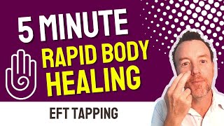 SUPERCHARGE Your Body Healing in 5 Minutes This EFT Tapping Technique [upl. by Roybn]