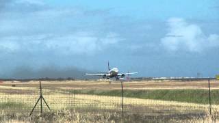 Boeing 7373Q8 Air Madagascar5RMFH  Roland Garros Airport FMEERUN [upl. by Aihsilat721]