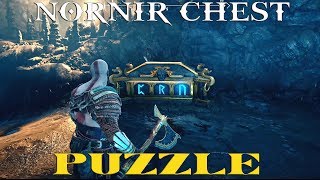 God Of War Nornir Chest Puzzle  A New Destination  Witchs Cave [upl. by Rendrag290]