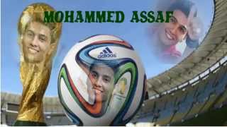 محمد عساف يغني مع الكبار في حفل افتتاح كاس العالم 2014 البرازيل [upl. by Nealy]