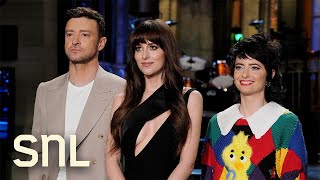 Dakota Johnson and Justin Timberlake Are in For a Surprise from Sarah Sherman  SNL [upl. by Heisser]