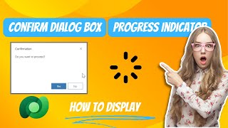 How to Show Confirm Dialog Box using JavaScript How to display a progress indicator Dynamics 365 [upl. by Kamat]