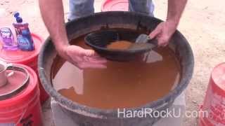 Lesson 4  Hand Panning MicroFine Gold  Also see Lesson 24 IMPROVED Hand Panning [upl. by Stephenie]