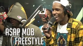 ASAP MOB FREESTYLES ON FLEX part 1 [upl. by Haroppiz]