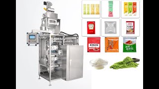 Multilane Electrolyte Powder Packing MachineTea Powder Packing Machine [upl. by Yrolg]