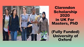 Oxford University Scholarship Clarendon Scholarship 2020 [upl. by Selle]