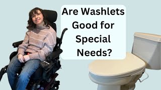 Washlet Review and How it Banefits My Life With CP [upl. by Aratas861]