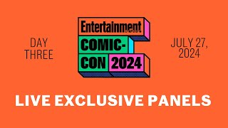 LIVE at San Diego ComicCon Day 3 Panels  SDCC 2024  Entertainment Weekly [upl. by Arim]