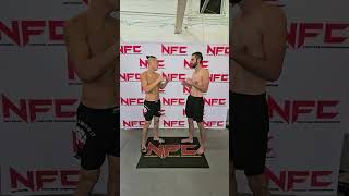 NFC 170 Weigh Ins Tyler Kent vs Albert Liu [upl. by Haelam]