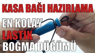 Kasa Bağı  Çevirme Lastik Boğma Düğümü  Sesli Anlatım  Zıpkın Lastiği Nasıl Hazırlanır [upl. by Tenneb]