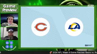 2024 NFL Week 4 Game Preview Bears vs Rams [upl. by Hester]