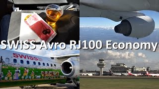 Trip Report  SWISS Avro RJ100  Economy Class  ZRH to TXL [upl. by Raimundo]