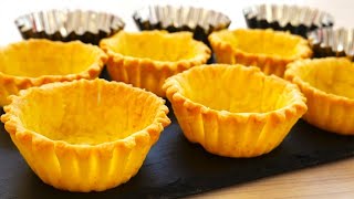 Delicious Tart Shells at Home  Simple Tart Recipe  Easyvideo [upl. by Aleibarg]