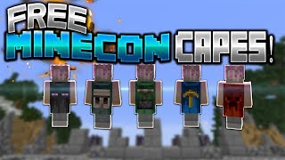 HOW TO GET FREE MINECON amp MOJANG CAPES 1710 WORKS Minecraft [upl. by Shir575]