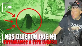 EL VIGILANTE ME ADVIRTIÓ QUE NO ENTRÁRAMOS ESTE LUGAR 💀😱 [upl. by Gabriell]