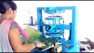 🎯Paper Plate Making Machine  ApartmentFriendly Machine  SingleFrame  Wonder for Easy Operation [upl. by Brok761]