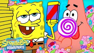 45 Minutes of CANDY 🍬  SpongeBob [upl. by Katee]