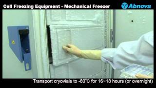 Cell Freezing Equipment  Mechanical Freezer [upl. by Haff]