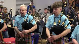 Syerla Pipe Band No1  Webbers Wheels  Loughgall  170224 4K [upl. by Virnelli17]