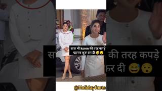 Sara Ali Khan in mini skirt Korean type outfit shortvideo saraalikhan [upl. by Weinhardt168]