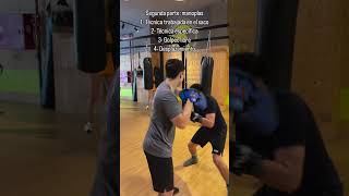 Entreno de un boxeador boxing defense [upl. by Julius]