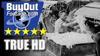 HD Historic Stock Footage  STORY OF ASBESTOS MINING AND MFG 1920s [upl. by Hibben]